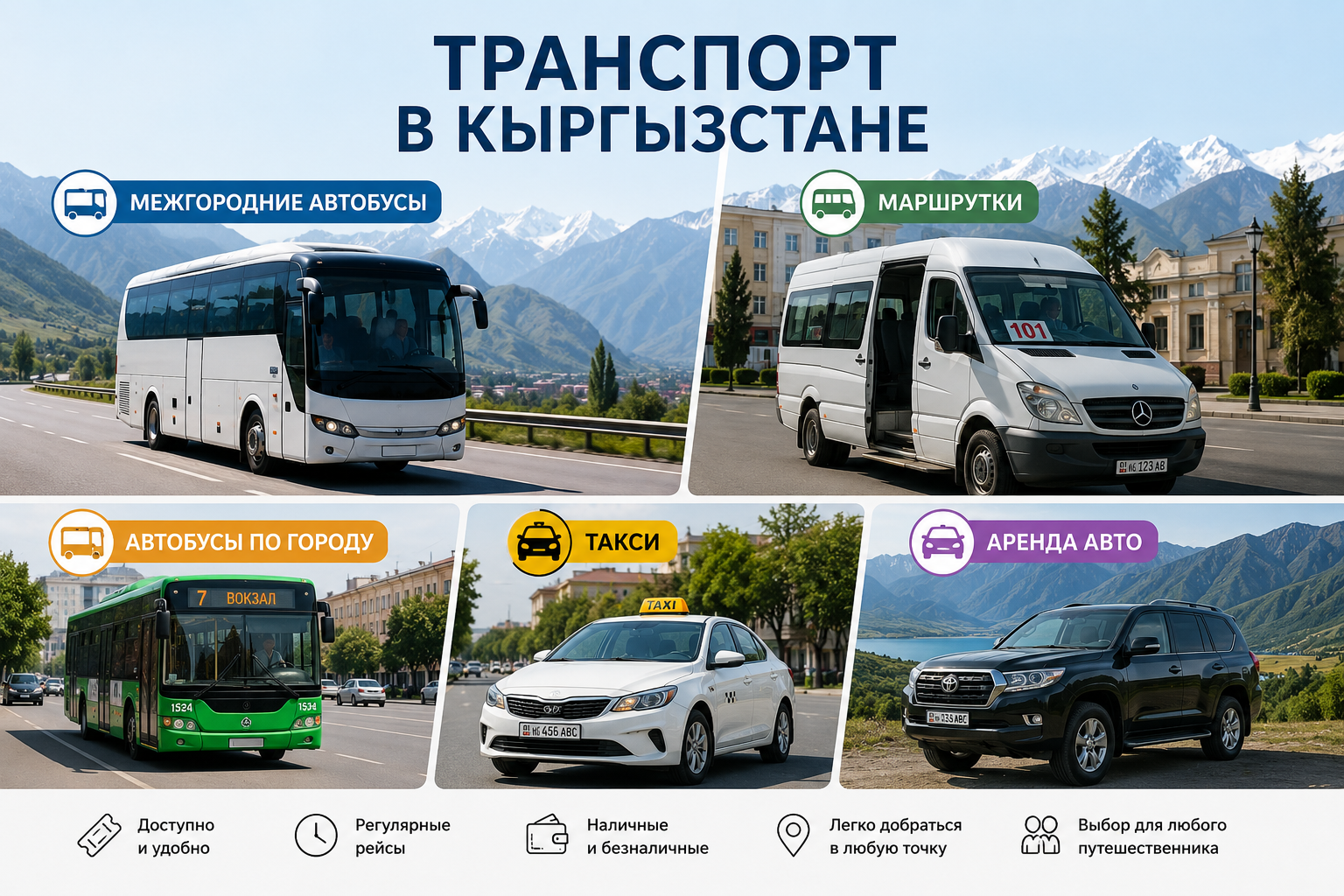 Как передвигаться по Кыргызстану туристам